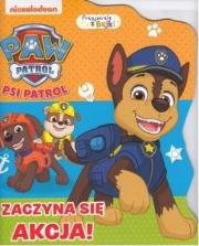 Okładka książki Psi Patrol. Przyjaciele z bajki. Zaczyna się akcja