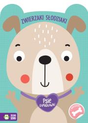 Okładka książki Psie łamigłówki. Zwierzaki słodziaki