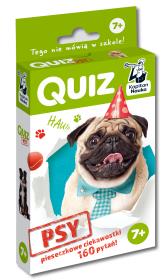 Psy. Quiz. Autor: Kęsy Mateusz. Dadada.pl Okładka książki Psy. Quiz