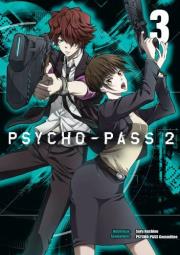 Psycho-Pass 2. Tom 3. Autor: Psycho-Pass Committee, Akira Amano. Dadada.pl Okładka książki Psycho-Pass 2. Tom 3