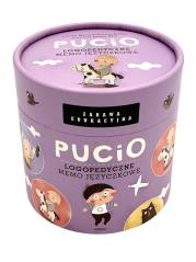 Pucio. Logopedyczne memo języczkowe. Pucio. Autor: Galewska-Kustra Marta. Dadada.pl Okładka książki Pucio. Logopedyczne memo języczkowe. Pucio