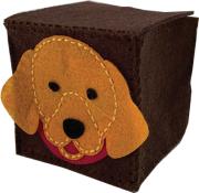 Opakowanie Pudełeczka piesek brązowe