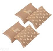 Opakowanie Pudełka składane jeleń 10x11xcm 4szt