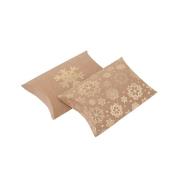 Opakowanie Pudełka składane śnieżynki 15x13,5cm 2szt