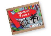 Pudełko 5 latka. Zestaw edukacyjny. Autor: Wileńska Agnieszka. Dadada.pl Okładka książki Pudełko 5 latka. Zestaw edukacyjny