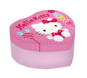 Pudełko na biżuterię z lusterkiem PU Hello Kitty HK50035. Wydawca: Kids Euroswan. Dadada.pl Opakowanie Pudełko na biżuterię z lusterkiem PU Hello Kitty HK50035