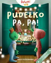 Okładka książki Pudełko pa, pa. Bobaski i Miś