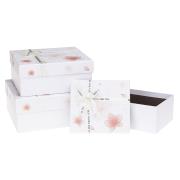Opakowanie Pudełko prezentowe PR Kwiat 3szt ROZETTE