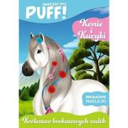 PUFF! Magiczny pył. Konie i kucyki. Wydawca: Trefl. Dadada.pl Opakowanie PUFF! Magiczny pył. Konie i kucyki