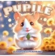 Pupile. 30 kartek superzabawy kolorowanka. Autor:   Praca zbiorowa. Dadada.pl Okładka książki Pupile. 30 kartek superzabawy kolorowanka