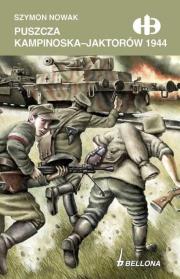 Puszcza Kampinoska - Jaktorów 1944. Autor: Nowak Szymon. Dadada.pl Okładka książki Puszcza Kampinoska - Jaktorów 1944