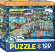 Opakowanie Puzzle 100 EG-Crazy Aquarium 6100-0543