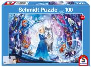 Opakowanie Puzzle 100 Księżniczka w zimowym lesie G3