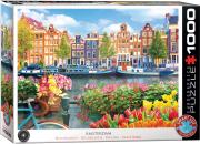 Puzzle 1000 Amsterdam, Netherlands 6000-5865. Wydawca: Eurographics. Dadada.pl Opakowanie Puzzle 1000 Amsterdam, Netherlands 6000-5865