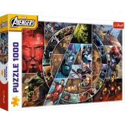 Opakowanie Puzzle 1000 Avengers: Bohaterowie TREFL