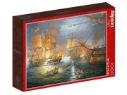 Puzzle 1000 Bitwa morska na Nilu. Wydawca: Alipson. Dadada.pl Opakowanie Puzzle 1000 Bitwa morska na Nilu