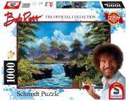 Opakowanie Puzzle 1000 Bob Ross, Wodospad w dolinie