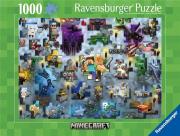 Opakowanie Puzzle 1000 Challenge. Minecraft