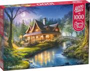 Opakowanie Puzzle 1000 CherryPazzi Forester's Cottage 30684