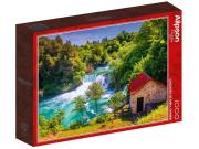 Puzzle 1000 Chorwacja, Wodospady Krka. Wydawca: Alipson. Dadada.pl Opakowanie Puzzle 1000 Chorwacja, Wodospady Krka
