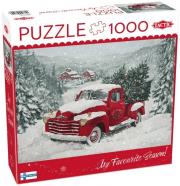Opakowanie Puzzle 1000 Christmas Tree Truck