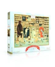 Opakowanie Puzzle 1000 Dream World, Biblioteka