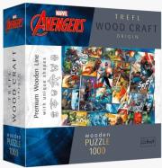 Puzzle 1000 drewniane Komiksowe uniwersum Marvela 20165. Wydawca: Trefl PAP. Dadada.pl Opakowanie Puzzle 1000 drewniane Komiksowe uniwersum Marvela 20165