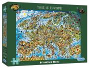 Opakowanie Puzzle 1000 Europa
