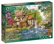 Opakowanie Puzzle 1000 Falcon Dom z młynem wodnym G3