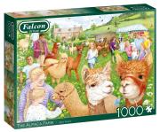 Zdjęcie produktu Puzzle 1000 Falcon Spacer z alpakami G3