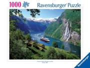Opakowanie Puzzle 1000 Fiord w Norwegii