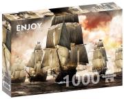 Opakowanie Puzzle 1000 Flota piratów