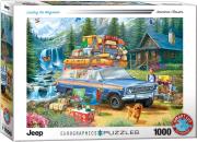 Puzzle 1000 Jeep Loading the Wagoneer by 6000-5867. Wydawca: Eurographics. Dadada.pl Opakowanie Puzzle 1000 Jeep Loading the Wagoneer by 6000-5867