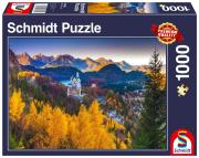Opakowanie Puzzle 1000 Jesień na Zamku Neuschwanstein, Niemcy