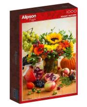Puzzle 1000 Jesienny bukiet. Wydawca: Alipson. Dadada.pl Opakowanie Puzzle 1000 Jesienny bukiet