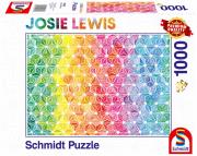 Opakowanie Puzzle 1000 Josie Lewis, Kolorowe trójkąty