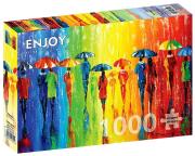 Opakowanie Puzzle 1000 Kiedy pada deszcz