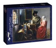 Opakowanie Puzzle 1000 Kieliszek wina, Vermeer