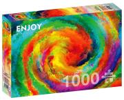 Opakowanie Puzzle 1000 Kolorowy wir gradientu