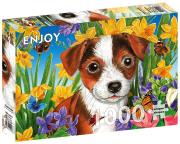 Opakowanie Puzzle 1000 Mały piesek