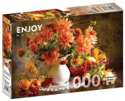 Opakowanie Puzzle 1000 Martwa natura z pomarańczowymi daliami