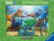 Opakowanie Puzzle 1000 Minecraft Mozaika