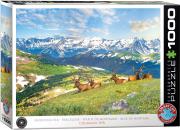 Puzzle 1000 Mountain Elks 6000-5705. Wydawca: Eurographics. Dadada.pl Opakowanie Puzzle 1000 Mountain Elks 6000-5705