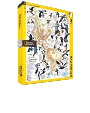 Opakowanie Puzzle 1000 National Geographic, Migracje ptaków