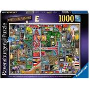 Opakowanie Puzzle 1000 Niesamowity alfabet E&F