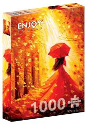 Opakowanie Puzzle 1000 Pani Jesień