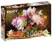 Opakowanie Puzzle 1000 Piwonie
