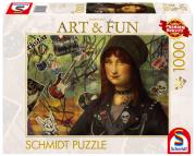 Opakowanie Puzzle 1000 PQ Mona Lisa 2024 Markus Binz 112727