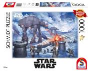 Opakowanie Puzzle 1000 PQ Star Wars Bitwa o Hoth T. Kinkade 110802