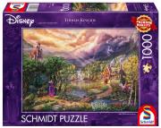 Opakowanie Puzzle 1000 PQ T. Kinkade Królewna Śnieżka i Zła Królowa Disney 112732